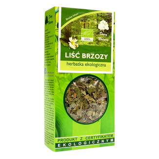 Dary Natury Liść Brzozy, herbatka ekologiczna, 50 g - zdjęcie produktu