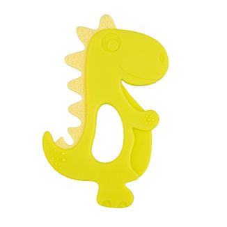 Canpol Babies, gryzak silikonowy, dinozaur, od 3 miesiąca, 1 sztuka - zdjęcie produktu