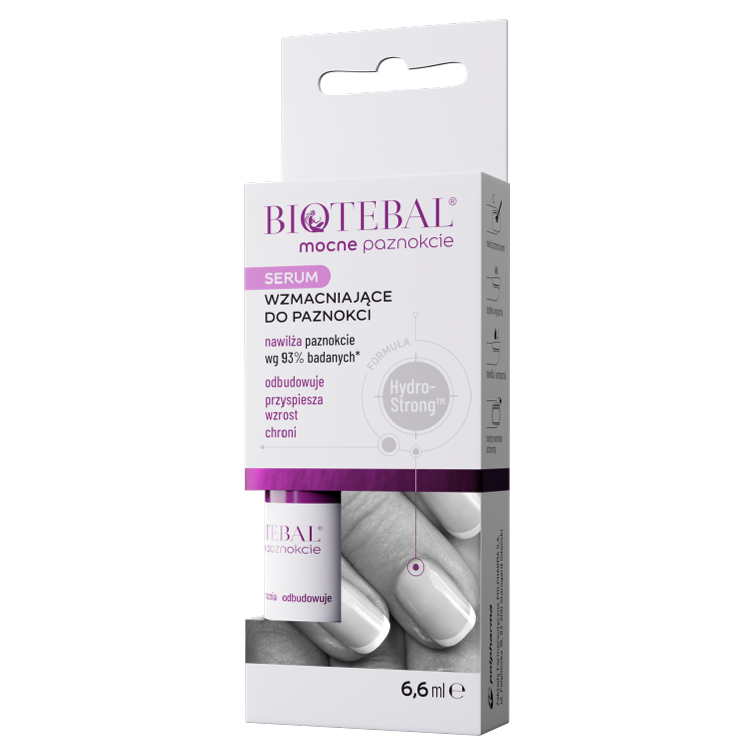 Biotebal Biotebal Mocne Nägel, serum stärkend für die Nägel, 6,6 ml — Inhaltsstoffe und Bewertung