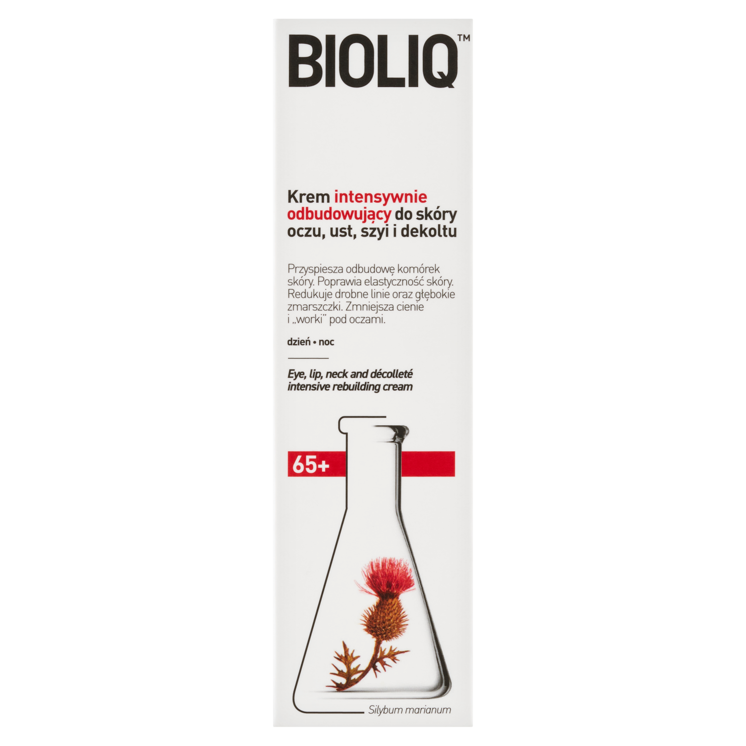 Bioliq Bioliq 65 +, Creme intensiv aufbauend für die Haut Augen, Lippen, Hals und Dekolleté, 30 ml — Inhaltsstoffe und Bewertung