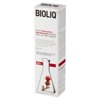 Bioliq 65 +, krem intensywnie odbudowujący do skóry oczu, ust, szyi i dekoltu, 30 ml - zdjęcie produktu
