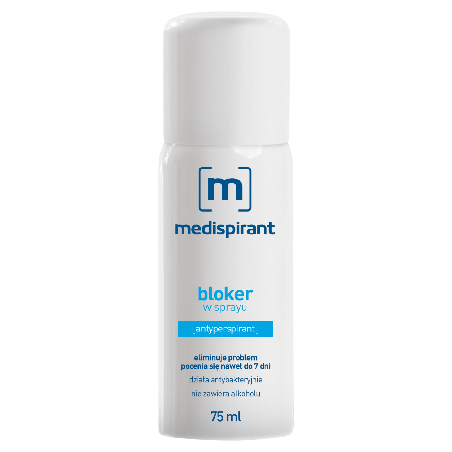 Medispirant Medispirant, bloker w sprayu, antyperspirant, 75 ml — Inhaltsstoffe und Bewertung