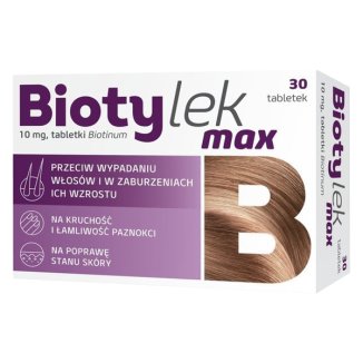 Biotylek Max 10 mg, 30 tabletek - zdjęcie produktu