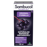 Sambucol Original Formula, dla dzieci powyżej 12 roku i dorosłych, 120 ml - miniaturka zdjęcia produktu