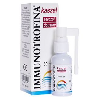 Immunotrofina Kaszel, aerozol doustny, 30 ml KRÓTKA DATA - zdjęcie produktu