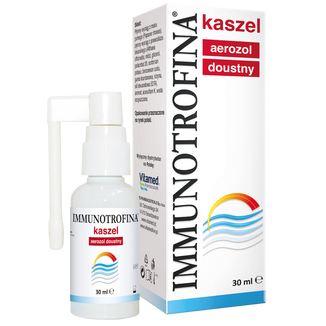 Immunotrofina Kaszel, aerozol doustny, 30 ml KRÓTKA DATA Immunotrofina Kaszel, aerozol doustny, 30 ml KRÓTKA DATA - zdjęcie produktu
