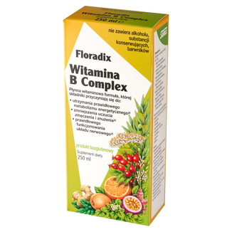 Floradix Witamina B complex, 250 ml USZKODZONE OPAKOWANIE - zdjęcie produktu