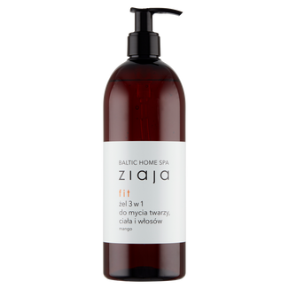 Ziaja Baltic Home Spa Fit, żel 3w1 do mycia twarzy, ciała i włosów, 500 ml USZKODZONE OPAKOWANIE - zdjęcie produktu