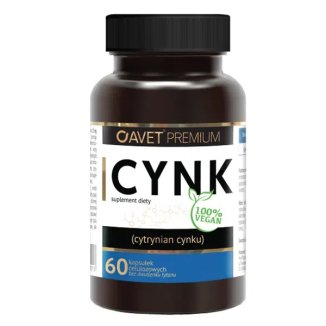 Avet Premium Cynk 15 mg, 60 kapsułek - zdjęcie produktu