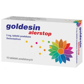 Goldesin Alerstop 5 mg, 10 tabletek - zdjęcie produktu