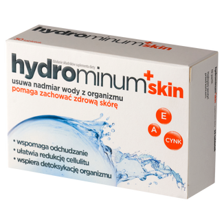 Hydrominum + Skin, 30 tabletek USZKODZONE OPAKOWANIE Hydrominum + Skin, 30 tabletek USZKODZONE OPAKOWANIE - zdjęcie produktu