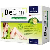 Be Slim Garcinia Cambogia, tamaryndowiec malabarski, 60 kapsułek - miniaturka zdjęcia produktu