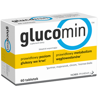 Glucomin, 60 tabletek Glucomin, 60 tabletek - zdjęcie produktu