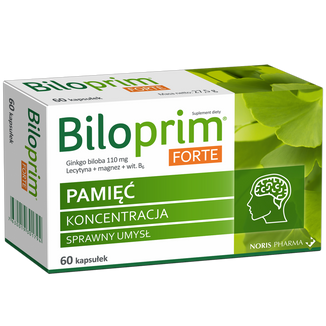 Biloprim Forte, 120 kapsułek Biloprim Forte, 120 kapsułek - zdjęcie produktu