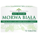 Domowa Apteczka Moc Natury Morwa Biała, 72 tabletki - miniaturka zdjęcia produktu