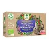 Dary Natury Herbatka Polecana Dla Nerwusów, ekologiczna, 1,5 g x 25 saszetek USZKODZONE OPAKOWANIE - miniaturka zdjęcia produktu
