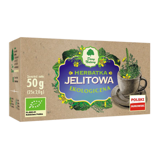 Dary Natury Herbatka Jelitowa, ekologiczna, 2 g x 25 saszetek USZKODZONE OPAKOWANIE - zdjęcie produktu
