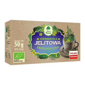 Dary Natury Herbatka Jelitowa, ekologiczna, 2 g x 25 saszetek - zdjęcie produktu