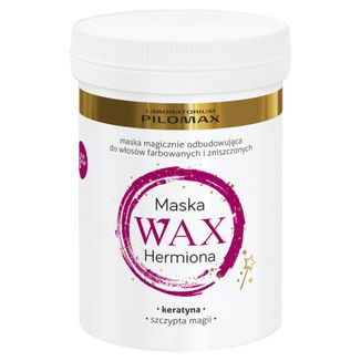 WAX Pilomax Hermiona, maska odbudowująca, włosy farbowane i zniszczone, 480 ml - zdjęcie produktu