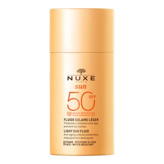 Nuxe Sun, lekki krem z wysoką ochroną SPF 50, skóra normalna i mieszana, 50 ml - zdjęcie produktu