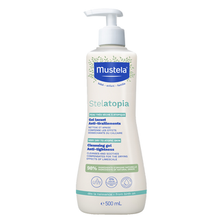 Mustela Stelatopia, żel do mycia ciała od urodzenia, 500 ml - zdjęcie produktu