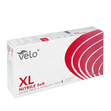 Velo, rękawice nitrylowe, niejałowe, bezpudrowe, rozmiar XL, 100 sztuk - miniaturka zdjęcia produktu