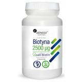 Aliness Biotyna QualiBiotin 2500 µg, 120 tabletek vege - miniaturka zdjęcia produktu
