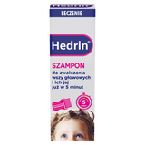 Hedrin Leczenie, szampon przeciw wszawicy, na wszy i ich jaja, od 1 roku, 100 ml - miniaturka zdjęcia produktu