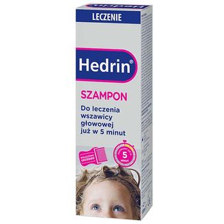 Hedrin Leczenie, szampon do leczenia wszawicy głowowej, 100 ml - zdjęcie produktu