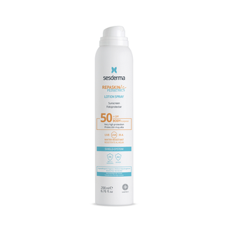 Sesderma Repaskin Pediatrics, balsam przeciwsłoneczny w sprayu dla dzieci, SPF 50+, 200 ml KRÓTKA DATA - zdjęcie produktu