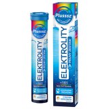 Plusssz Elektrolity + 100% Multiwitamina, smak ananas-mango, 24 tabletki musujące USZKODZONE OPAKOWANIE - miniaturka zdjęcia produktu