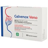 Galvenox Veno 500 mg, 60 kapsułek twardych - miniaturka zdjęcia produktu