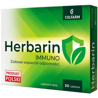 Herbarin Immuno, 30 tabletek - zdjęcie produktu