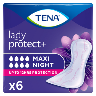 Tena Lady, podpaski urologiczne, Maxi Night, 6 sztuk - zdjęcie produktu