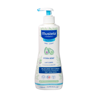 Mustela Bebe Enfant HydraBebe, mleczko do ciała od 1 dnia życia, 500 ml - zdjęcie produktu