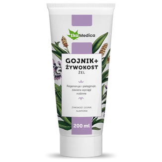EkaMedica Gojnik + Żywokost, żel, 200 ml EkaMedica Gojnik + Żywokost, żel, 200 ml - zdjęcie produktu