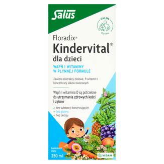 Floradix Kindervital dla dzieci, 250 ml - zdjęcie produktu