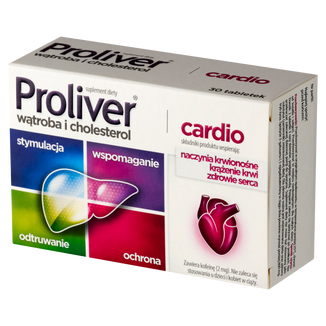 Proliver Cardio, 30 tabletek USZKODZONE OPAKOWANIE - zdjęcie produktu