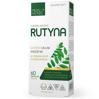 Medica Herbs Rutyna, 60 kapsułek - zdjęcie produktu