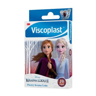 Viscoplast Kraina Lodu, plastry dla dzieci, 10 sztuk - 3 Viscoplast Kraina Lodu, plastry dla dzieci, 10 sztuk - 3 - zdjęcie produktu