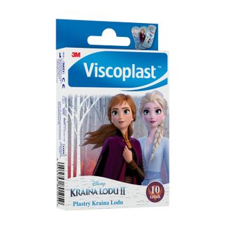 Viscoplast Kraina Lodu, plastry dla dzieci, 10 sztuk - 4 Viscoplast Kraina Lodu, plastry dla dzieci, 10 sztuk - 4 - zdjęcie produktu