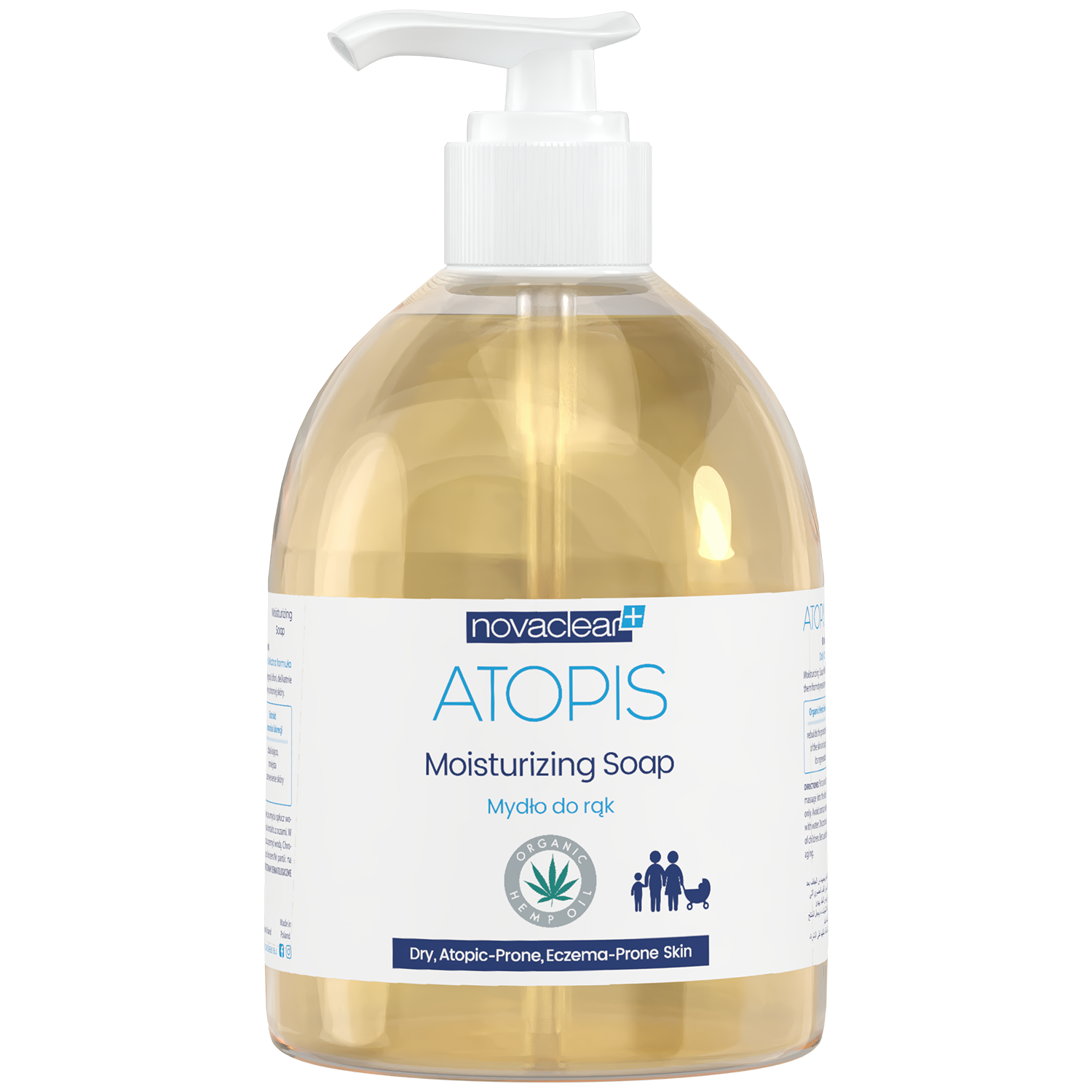 Novaclear Novaclear Atopis, Seife für die Hände, ab dem 1. Lebenstag, trockene Haut, atopisch, empfindlich, 300 ml — Inhaltsstoffe und Bewertung
