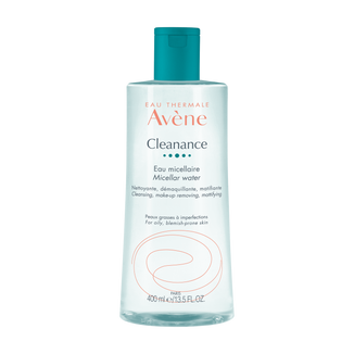 Avene Cleanance, woda micelarna do twarzy i oczu, skóra tłusta z niedoskonałościami, 400 ml - zdjęcie produktu