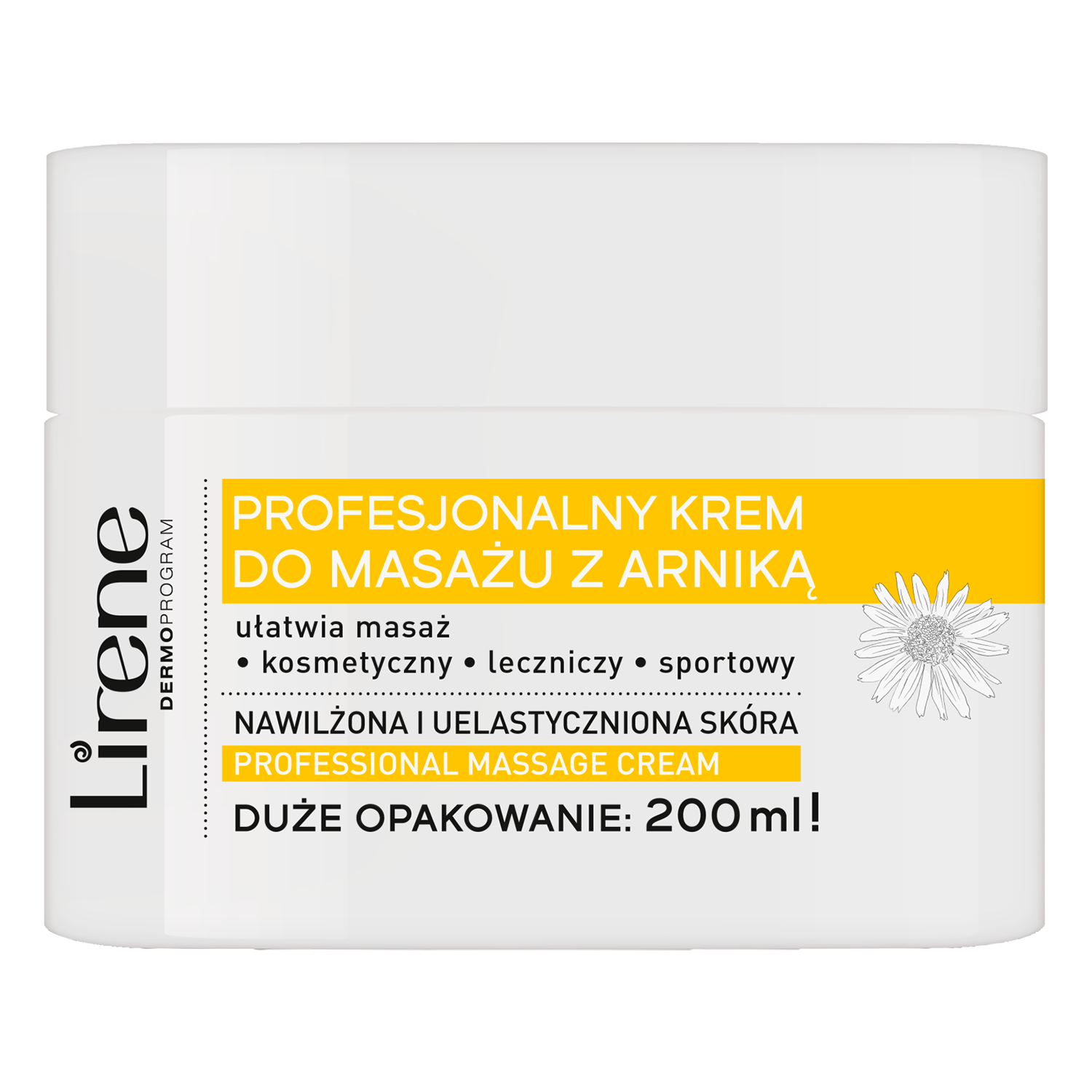 Lirene Lirene, profesjonalny krem do masażu z arniką, 200 ml — Inhaltsstoffe und Bewertung