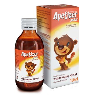 Apetizer Odporność Junior, syrop dla dzieci od 3 roku, 100 ml - zdjęcie produktu