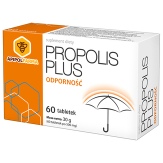 Propolis Plus, 60 tabletek - zdjęcie produktu