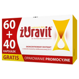 Żuravit, 60 kapsułek + 40 kapsułek gratis - miniaturka zdjęcia produktu