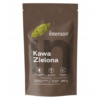 Intenson Kawa zielona, mielona, 250 g - zdjęcie produktu