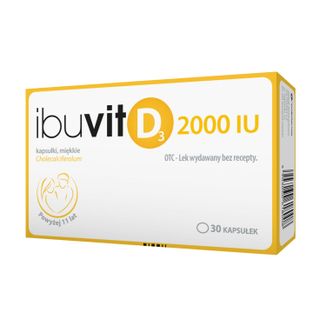 Ibuvit D3 2000 IU, 30 kapsułek - zdjęcie produktu