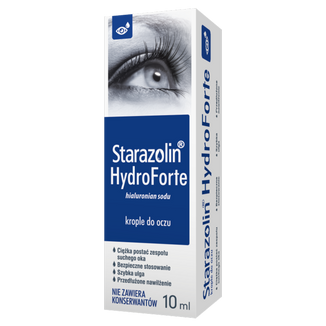Starazolin HydroForte, krople do oczu, 10 ml - zdjęcie produktu